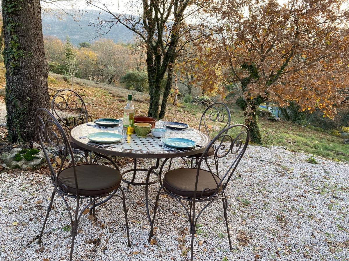 La Maison De Mado Et Sa Cabane Dans Les Arbres Plan d'Aups Luaran gambar